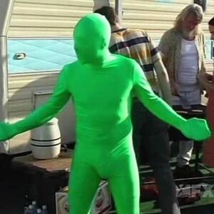 Charlie’s Green Morphsuit Costume from It’s Always Sunny in Philadelphia
